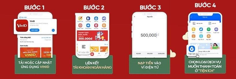 Hướng dẫn đóng tiền nước online đơn giản, chi tiết | VinID